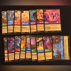 Disney Lorcana Card Bundle #8